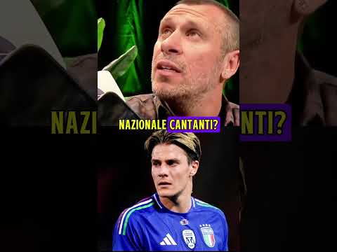 Video CASSANO su FAGIOLI: PUÒ GIOCARE IN NAZIONALE CANTANTI