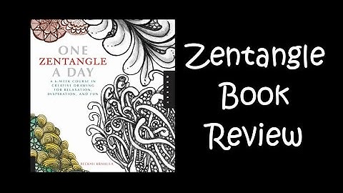 Review of One Zentangle a Day by Beckah Krahula