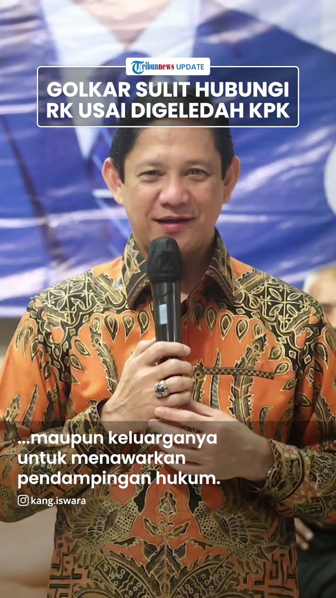 Golkar Jabar Sulit Hubungi Ridwan Kamil Usai Rumahnya Digeledah, Hendak Tawarkan Pendampingan