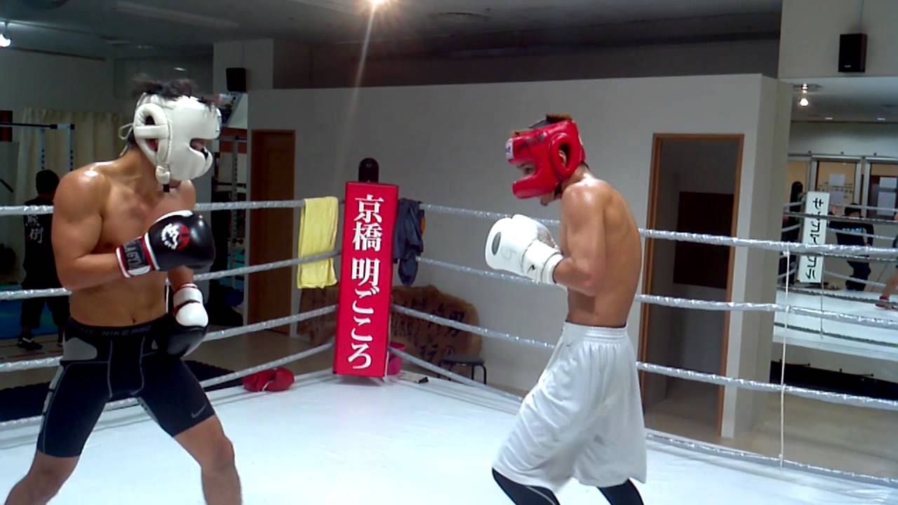 大阪天神ジム　スパーリング