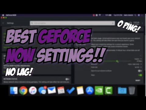 BEST *GEFORCE NOW* SETTINGS (NO DELAY, NO LAG!!) - YouTube