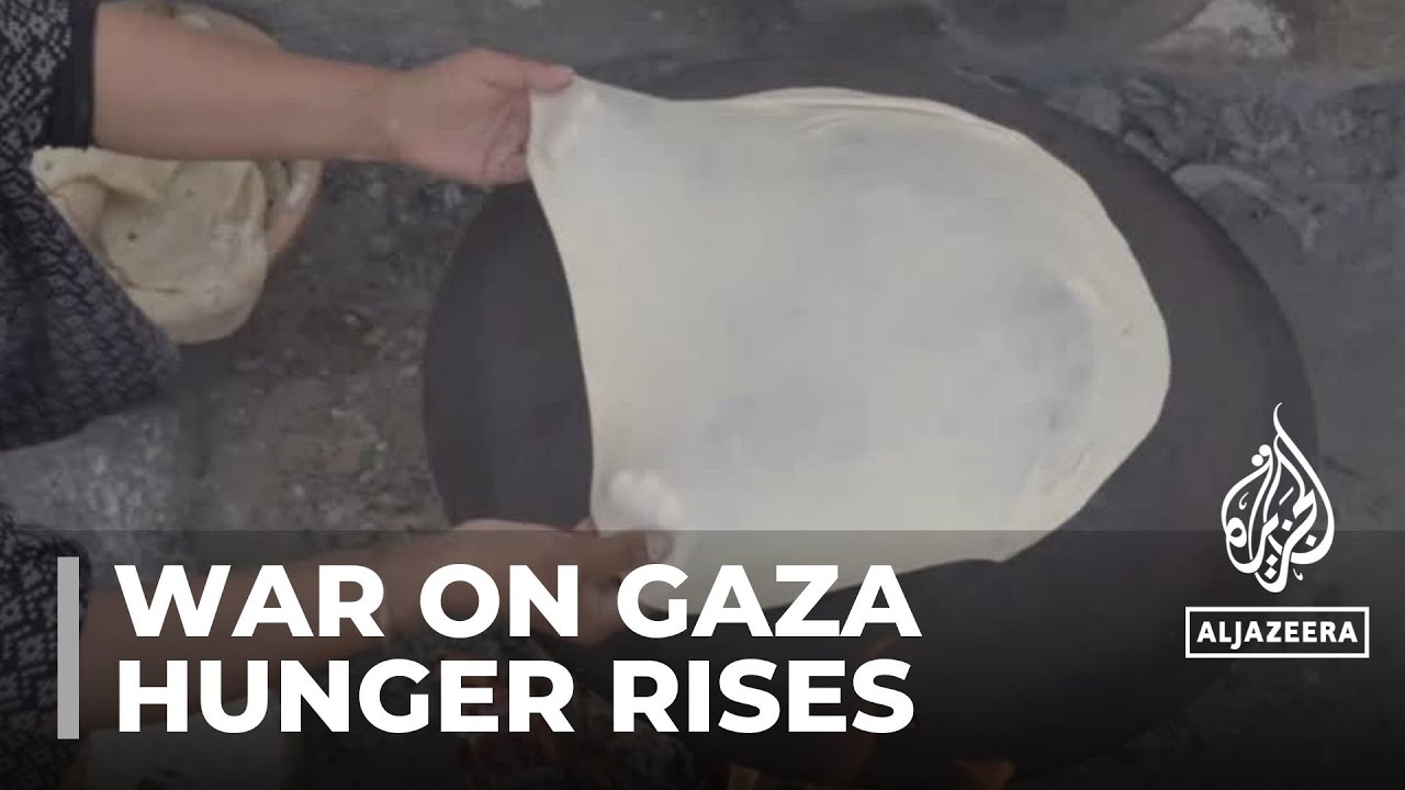 حصار غزة: التنافس على الخبز مع ازدياد الجوع