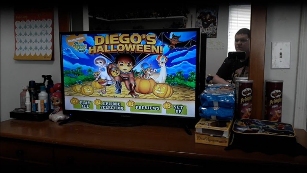 Menu Walkthrough Of Go, Diego, go Diego's Halloween DVD