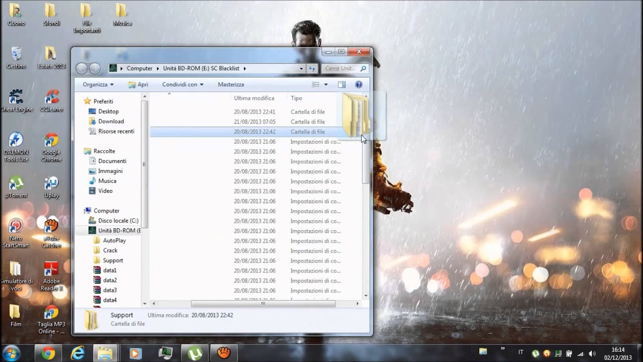 come scaricare e installare splinter cell blacklist pc ita