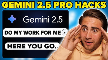 NEW Gemini 2.5 Pro Hacks You NEED To Know in 2025 (Gemini 2.5 Pro Tutorial For Beginners)