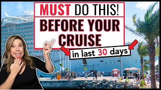 15 THINGS YOU MUST DO BEFORE YOUR CRUISE *important & nonobvious*