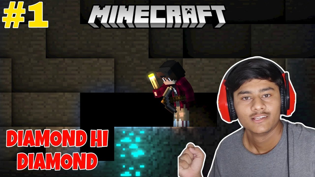DIAMOND MIL GAYA FIRST EPISODE MAIN | Minecraft | #1 - YouTube