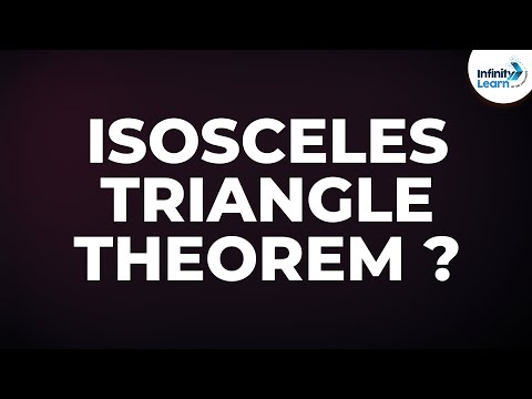 Video: How To Prove That A Triangle Is Isosceles