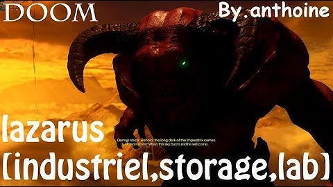 Doom SnapMap - lazarus [industriel,storage,lab]