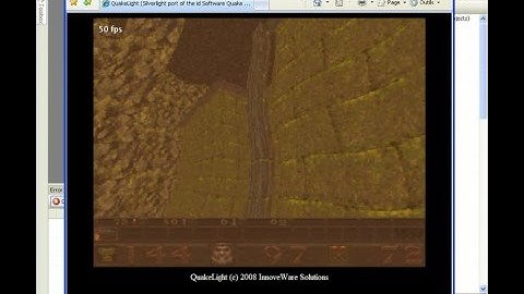Quake in Silverlight (with texture mapping)