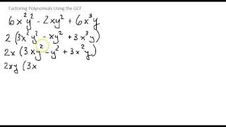 Factoring Polynomials Using GCF and Grouping