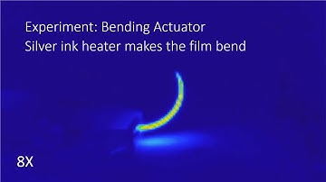 Instant Inkjet Actuator and Sensor for Soft-bodied Crawling Robots