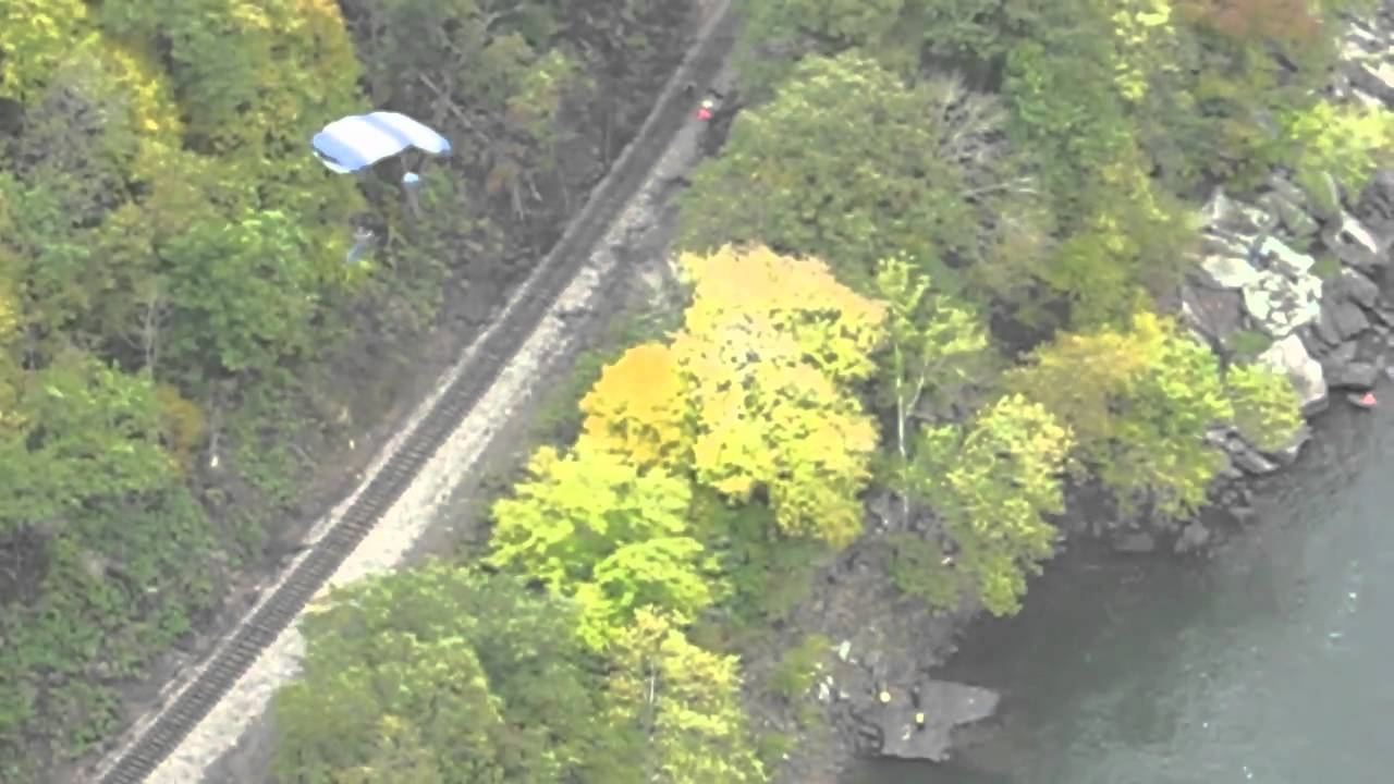 New River Bridge Day Fayetteville, WV BASE Jumping We're