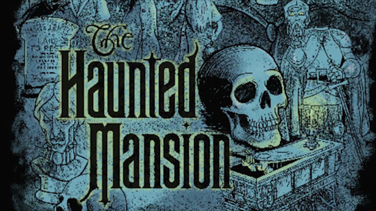 The Haunted Mansion - 5 Hours Ride Music Plus Thunderstorm
