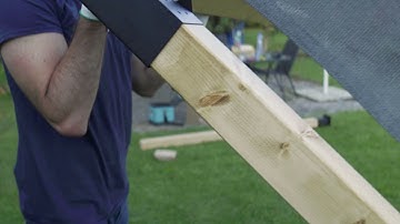 Sestavování pergoly Toja Grid