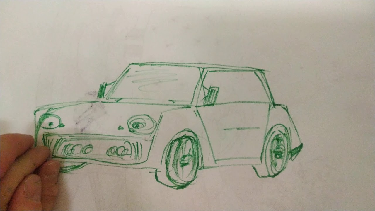 Рисунок авто будущего
