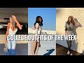 OUTFITS OF THE WEEK | college edition