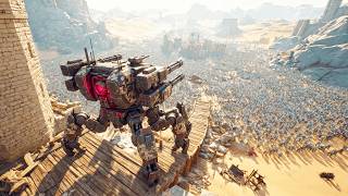 🔥 11,000,000 Aliens ATTACK Forgotten City DEFENDED by 200 Warlord Titans - UEBS 2 screenshot 5