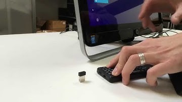 How to reconnect/pair your USB Dongle and Mini Keyboard (FE01-BL/SL/GR/WH/P))