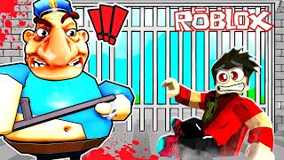 KOCA BURUNLU GARDİYANIN HAPİSHANESİNDEN KAÇTIM!! Roblox Larry's Prison Run Obby