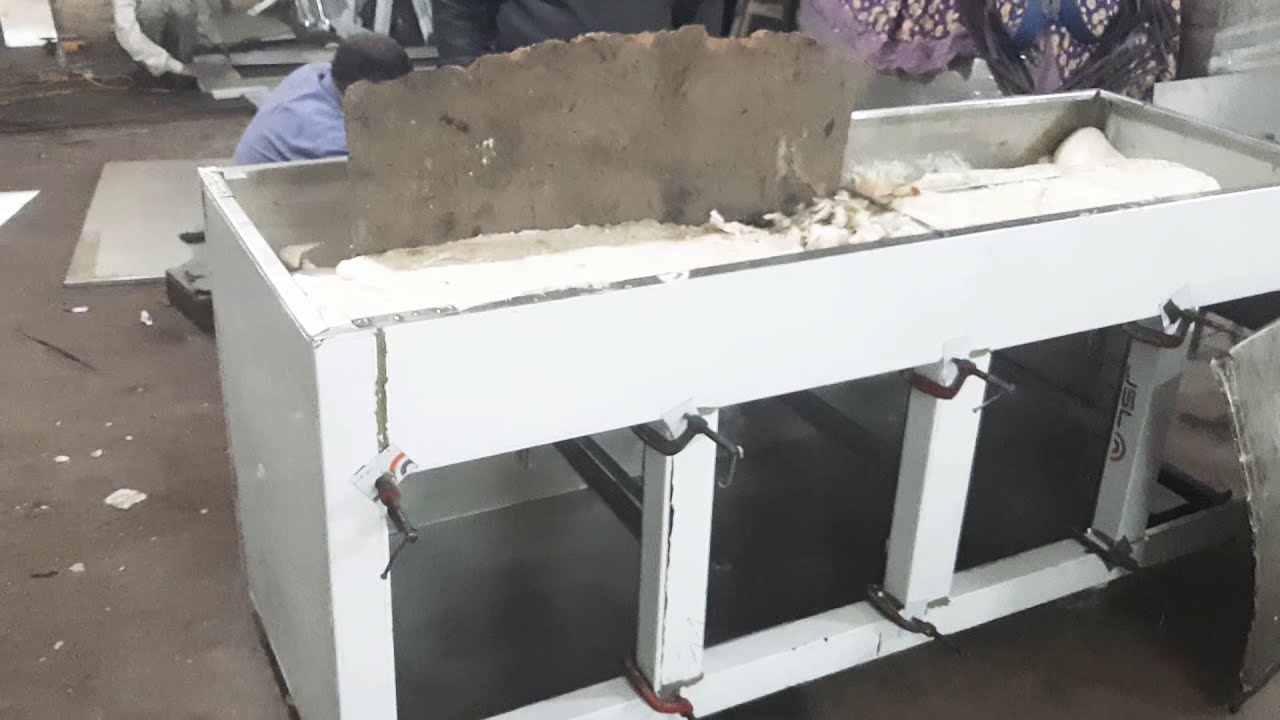 puff insulation under conter Refrigerator Muskan Refrigeration