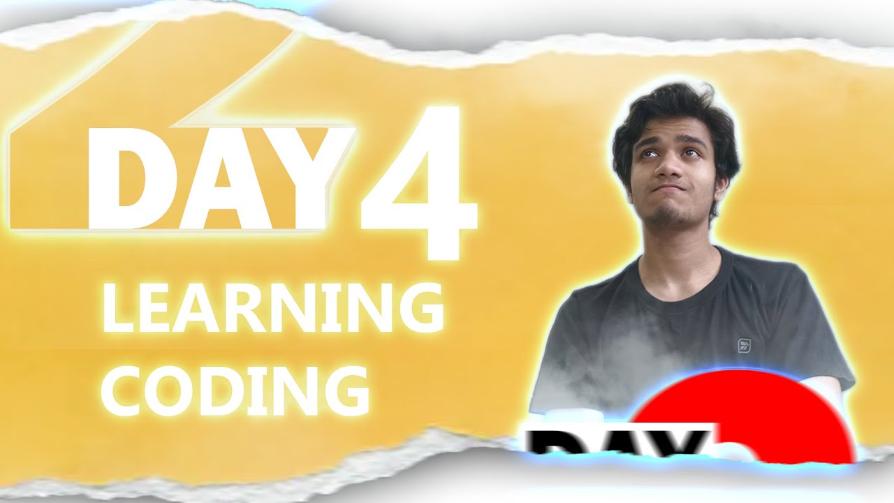 DAY 4 || Day2Day Learning Programming || Live Stream - YouTube