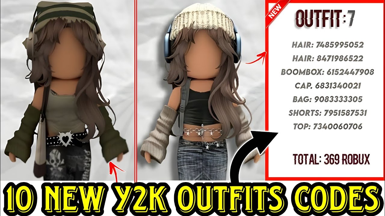 Brookhaven codes Y2K outfit #y2k #brookhavencodes #id #outfit