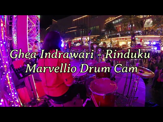 GHEA INDRAWARI -  RINDUKU Live Arrangement |  Marvellio Drum Cam at Central Park (CNY Edition) class=