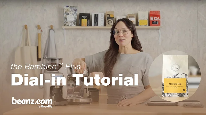 beanz.com | How to dial-in Morning Sun coffee by Olympia with the Bambino® Plus | Breville USA