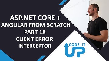 BUILDING an APP with ASP.NET Core & Angular - Part 18 - Client Error Interceptor