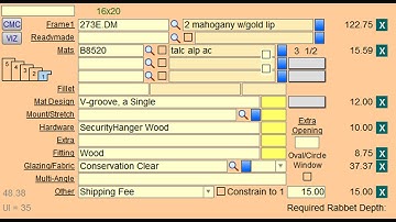 Understanding the Work Order File (3 of 7) - Materials