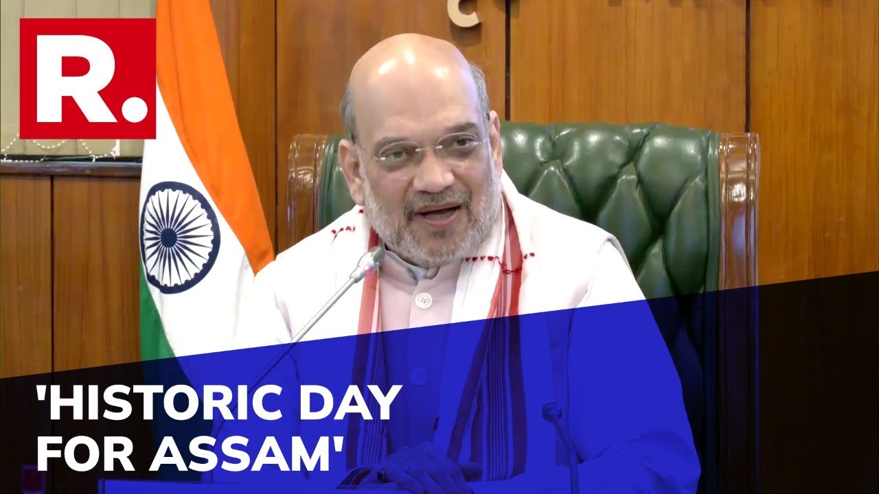 Union Home Minister Amit Shah Signs Peace Agreement With Rebel Groups Of Assam