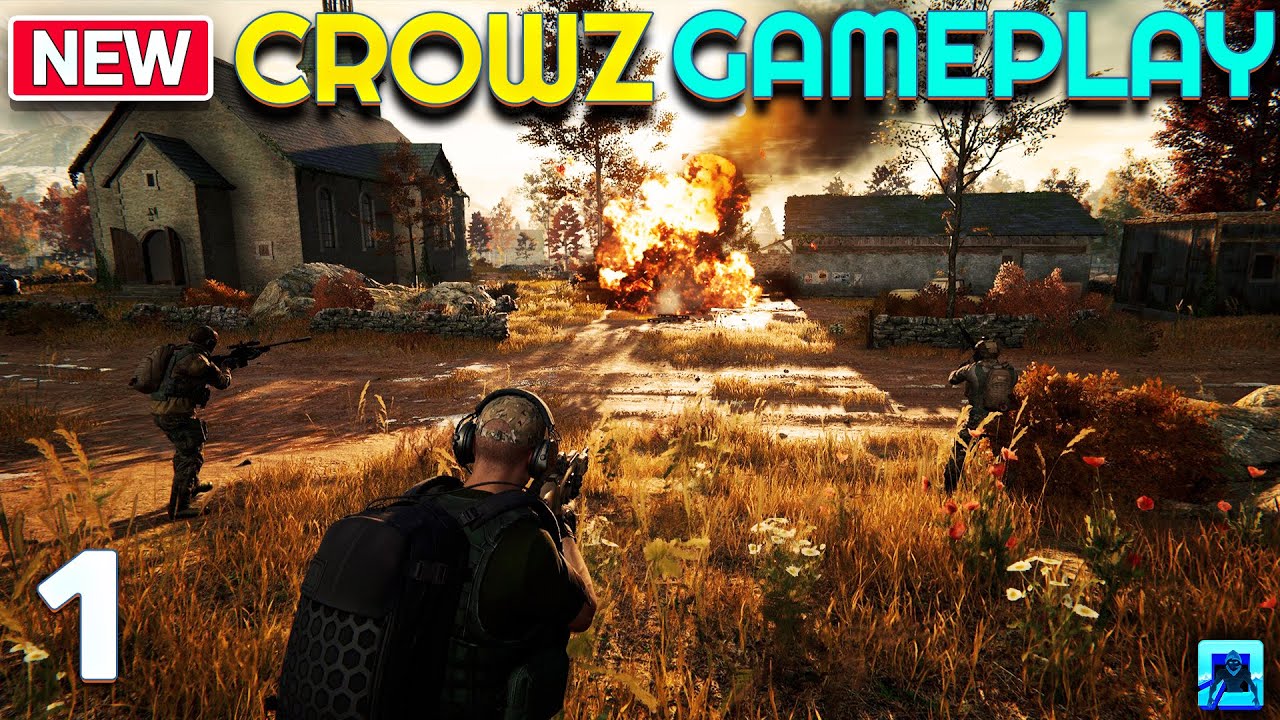 CROWZ Bloody War Gameplay Blood Zone (No Commentary)