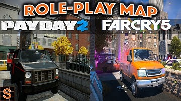 MY MOST COMPLEX CREATION! || Far Cry 5 Guided Map Speed Build || PAYDAY (Part 1: Build)