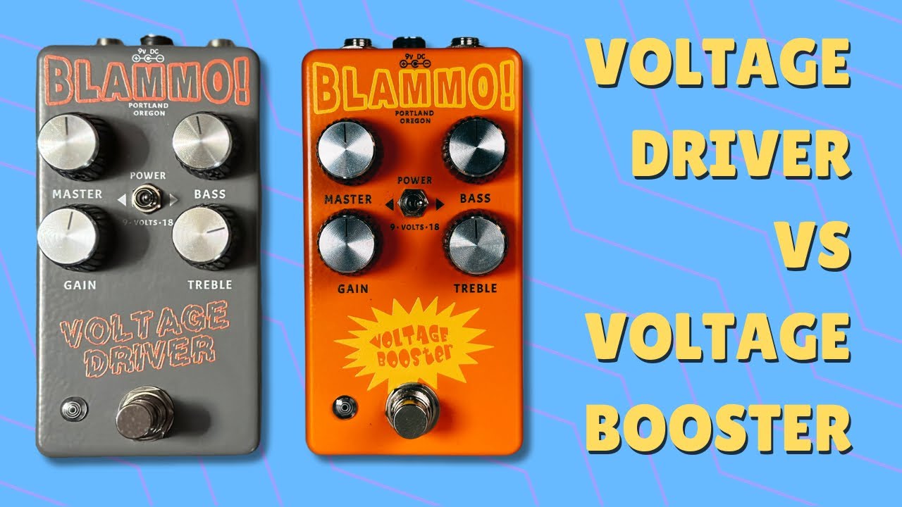 Blammo! Voltage Driver VS Voltage Booster - YouTube