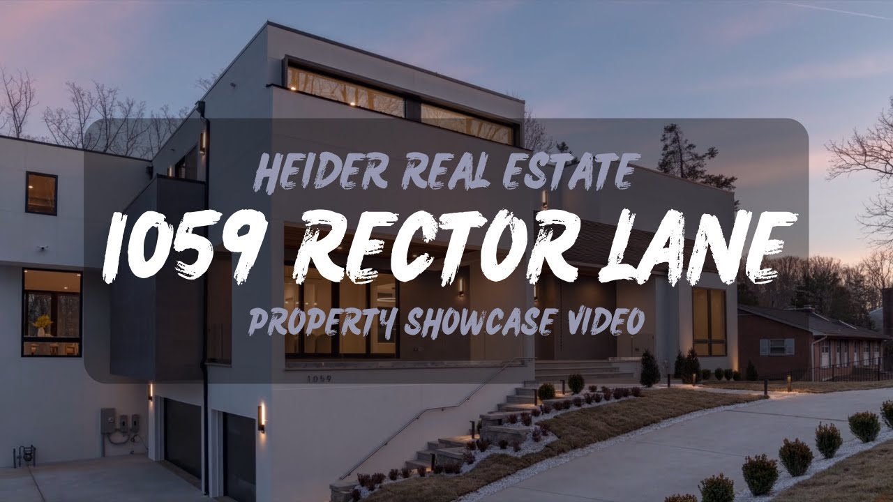 1059 Rector Lane - Property Showcase Video - Mclean, VA