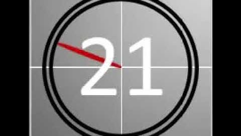 Đồng hồ đếm ngược 1 phút chuyển từ power point qua video