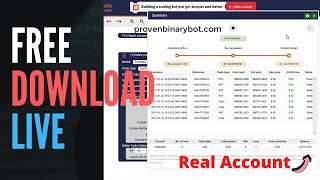 Real Money Account Profits - Exponential Strategy Bot | Authentic Secure Binary Bot