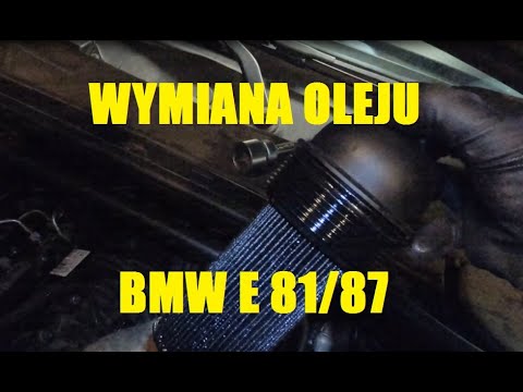 Wymiana Oleju Silnikowego I Filtra Oleju Bmw Serii 1, E81/E87/E90 | 5W-30 | Naprawa #19 | Motonacja - Youtube