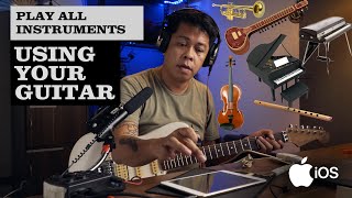 Midi Guitar 2 + Sampletank - كيفية القيام بذلك - تطبيق iOS screenshot 5
