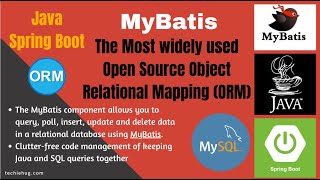 SpringBoot - MyBatis ORM - The advanced technique of managing your database queries.