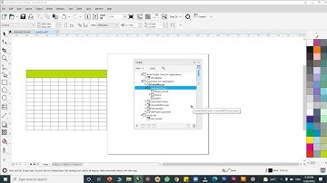 Coreldraw 2019 tutorial tamil | Table | Tools | Scripts |