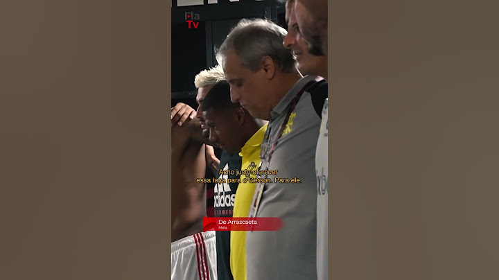 De Arrascaeta dedicou o troféu da Taça Guanabara ao nosso coringa, Gerson. #fla #flatv