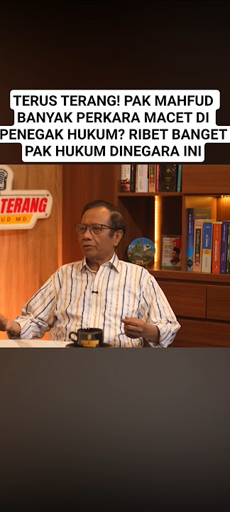TERUS TERANG! BANYAK PERKARA HILANG DI PENEGAK HUKUM?GAK HERAN PAK SAYA #pidatopresiden #terusterang