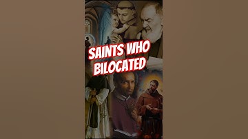 5 Saints who could bilocate. #stanthony #padrepio #christianfacts #jesus #catholic #saintfrancis