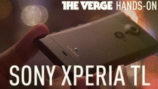 Sony Xperia TL hands-on demo