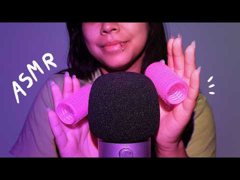 ASMR 100% Intense pour t'endormir ce soir 😴 (mic scratching, bigoudis, crinkly, tapping...)