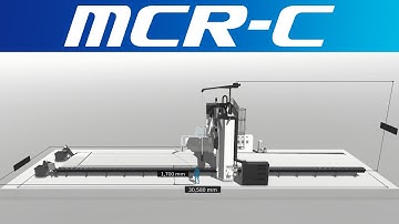 3D Machine View/Double-Column Machining Center MCR-C【OKUMA CORPORATION JAPAN】