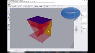 Sub Element selection from grasshopper preview