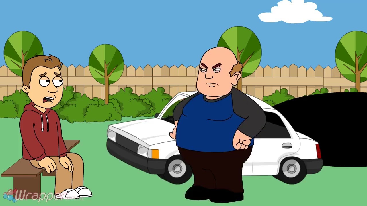 Big Drunk Bill crashes into a park/Arrested